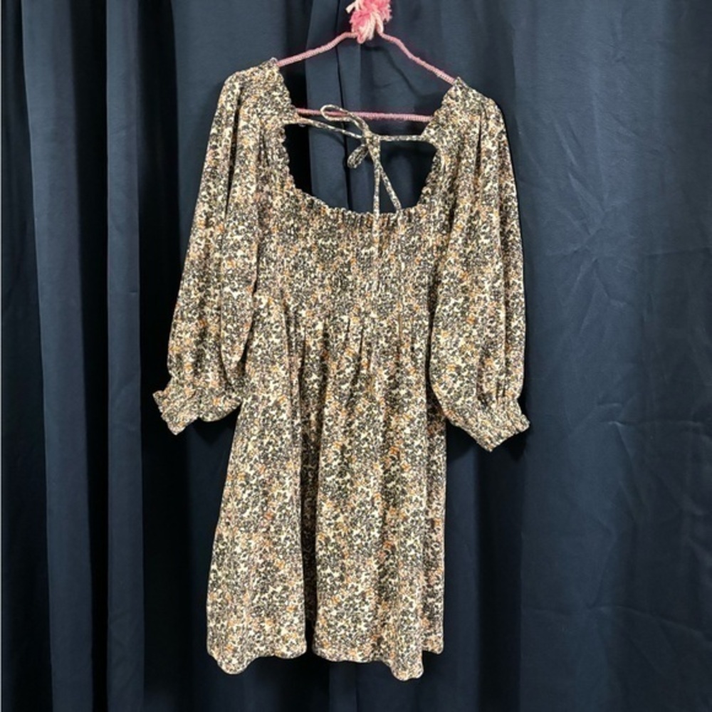 Free People This is Everything Mini Dress Floral Print Size XS